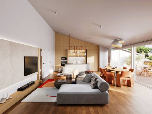 Wohnung zum Kauf - Neubau provisionsfrei 659.600 € 4,5 Zimmer 127 m² 3. Geschoss frei ab sofort Langmattstraße 7 Murg 79730