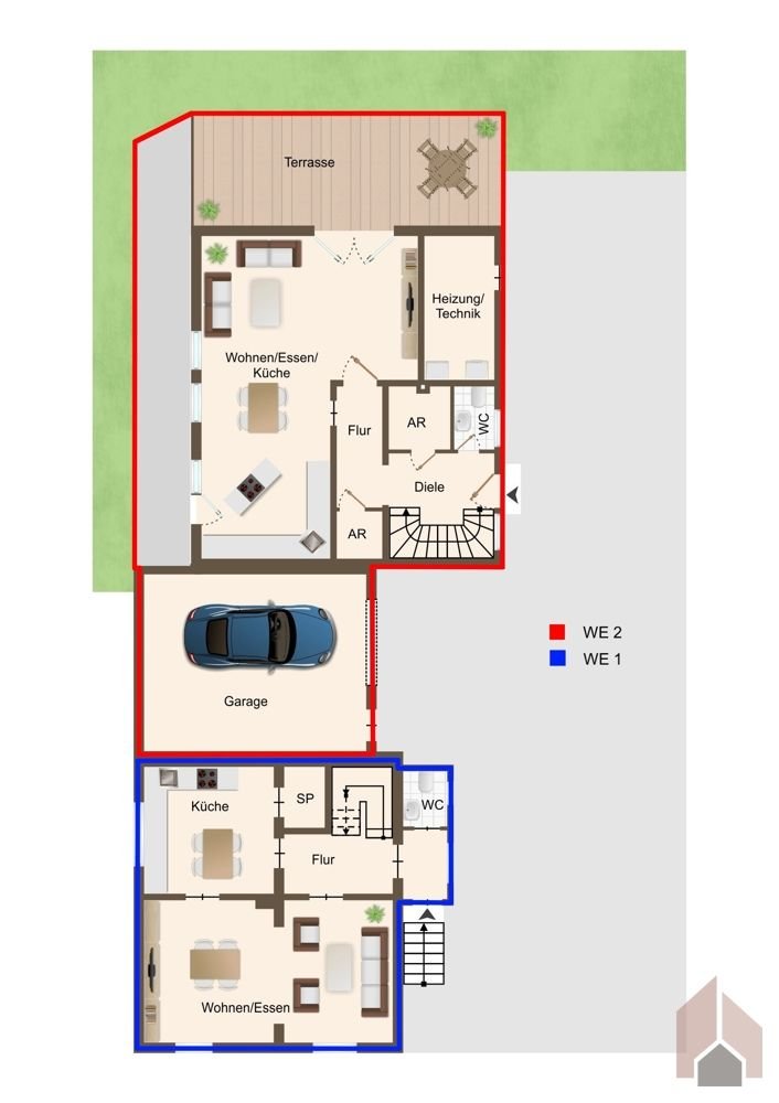 Mehrfamilienhaus zum Kauf 598.000 € 9 Zimmer 246 m²<br/>Wohnfläche 1.354 m²<br/>Grundstück Bach Eitorf 53783