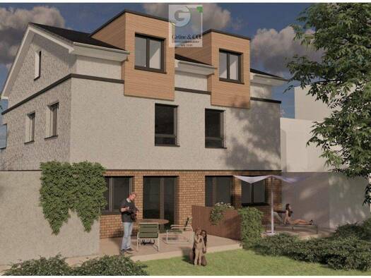 Doppelhaushälfte zum Kauf - Erstbezug 438.000 € 6 Zimmer 124,6 m² 354 m² Grundstück Karnaper Str. 2 Horst Gelsenkirchen - Horst 45899