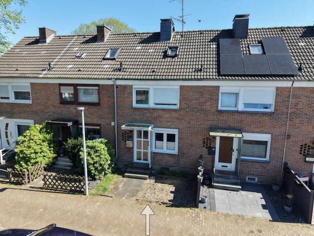 Reihenmittelhaus zum Kauf 119.000 € 3 Zimmer 62,8 m² 148 m² Grundstück Nordhorn Nordhorn 48529