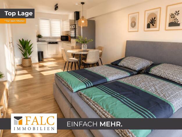 Wohnung zur Miete auf Zeit 1.290 € 1 Zimmer 40 m² frei ab sofort Großreuth b Schweinau Westliche Außenstadt 90431