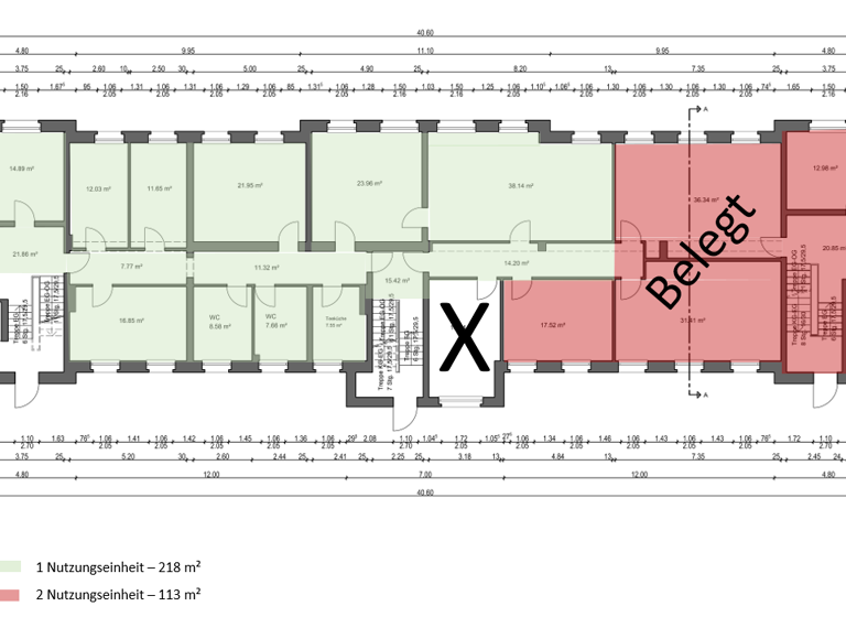 Bürofläche zur Miete provisionsfrei 7 Zimmer 218 m² Bürofläche Friedrichsort Kiel 24159