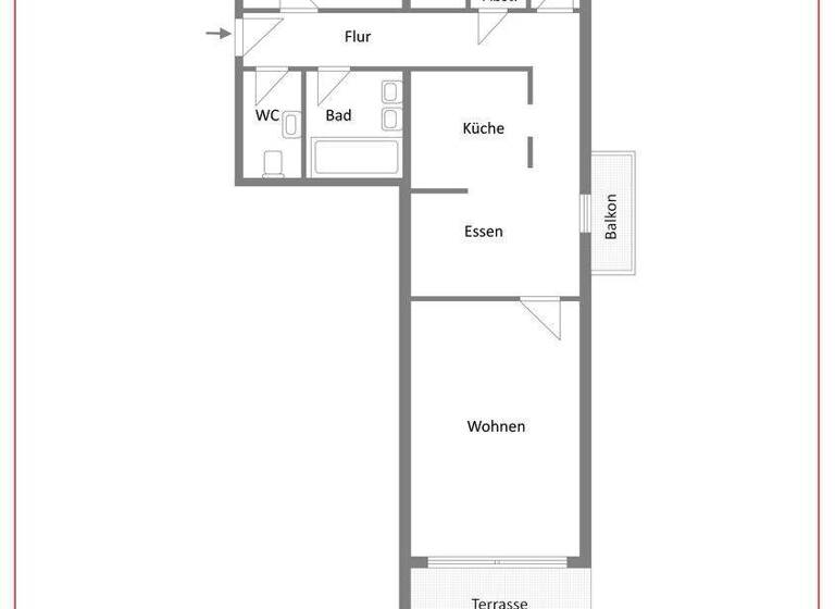Wohnung zum Kauf 410.000 € 3 Zimmer 100 m² 1. Geschoss Beilstein 71717