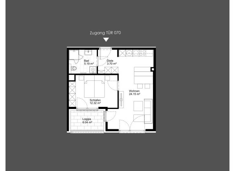 Wohnung zum Kauf - Erstbezug 282.100 € 2 Zimmer 45,4 m² 4. Geschoss Gudrunstraße Wien 1100