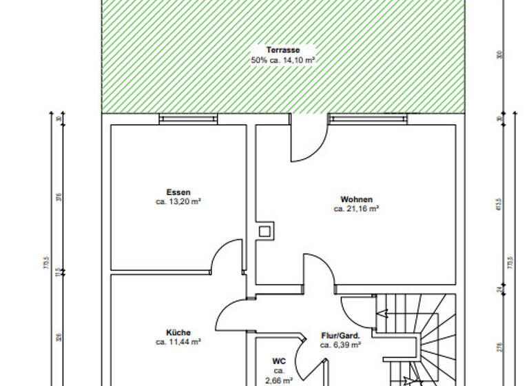 Reihenmittelhaus zum Kauf 299.000 € 5 Zimmer 123,6 m² 112 m² Grundstück frei ab sofort Biewer Trier 54293