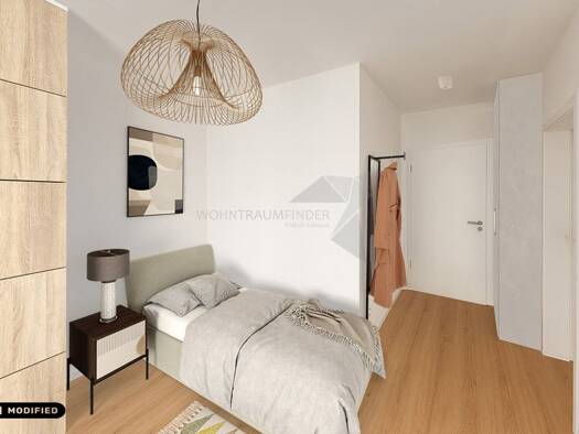 Wohnung zur Miete - Erstbezug 373 € 1 Zimmer 29,9 m² 1. Geschoss Unritzstraße Rabenstein Rabenstein 09117