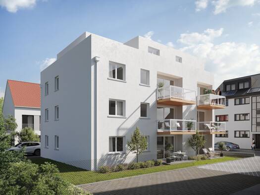 Wohnung zum Kauf - Erstbezug provisionsfrei als Kapitalanlage geeignet 466.100 € 3,5 Zimmer 79 m² Heutingsheim Freiberg am Neckar 71691