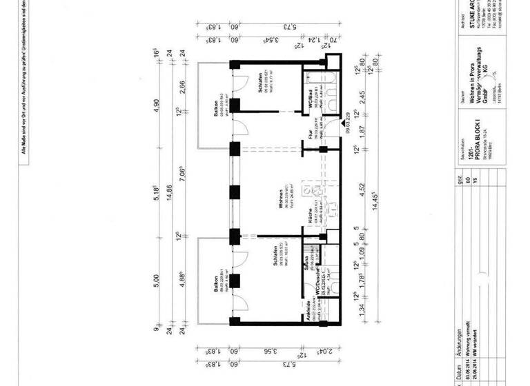 Wohnung zum Kauf 550.000 € 3 Zimmer 89 m² 3. Geschoss Prora Binz / Prora 18609
