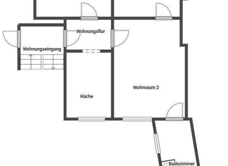 Wohnung zur Miete 825 € 3 Zimmer 86 m² 3. Geschoss Stadtmitte Krefeld 47798