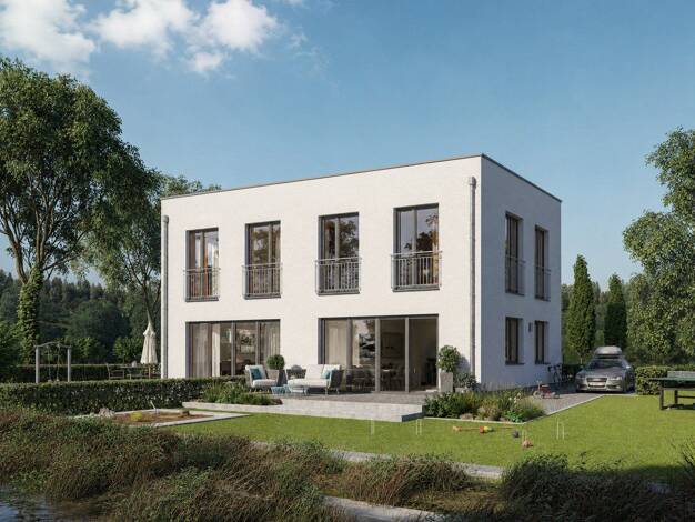 Doppelhaushälfte zum Kauf 417.459 € 5 Zimmer 124 m² 268 m² Grundstück Rheidt Niederkassel 53859