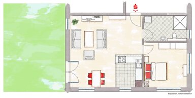 Wohnung zum Kauf provisionsfrei 279.000 € 2 Zimmer 61,3 m² Langlau Pfofeld 91738