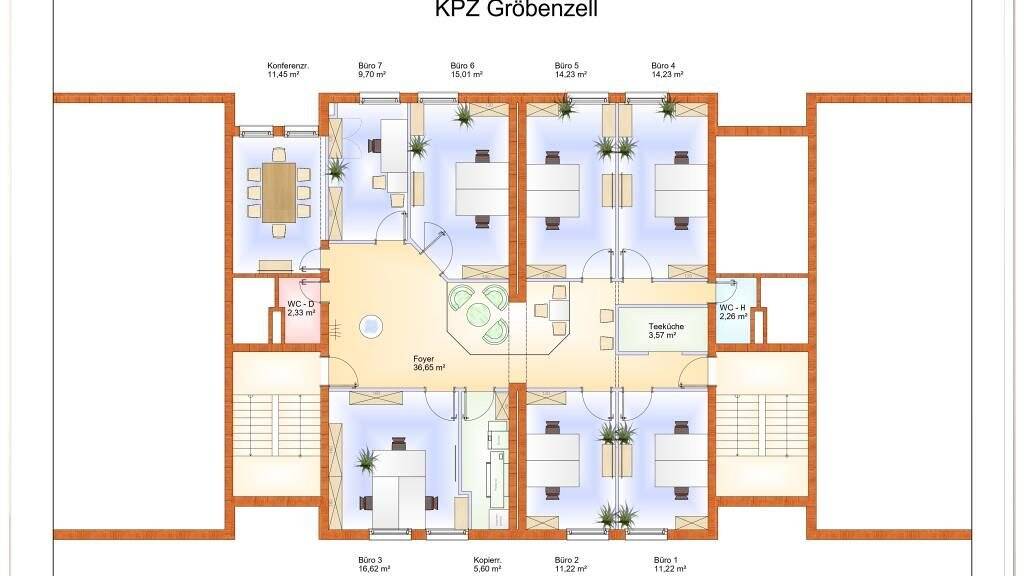 Bürofläche zur Miete 480 € 1 Zimmer 11,2 m² Bürofläche teilbar ab 11,2 m² Gröbenzell 82194