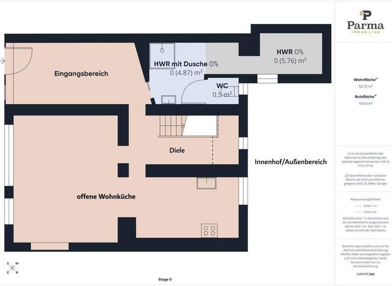 Reihenmittelhaus zum Kauf 287.000 € 4 Zimmer 110 m² 114 m² Grundstück Kreuzau 52372