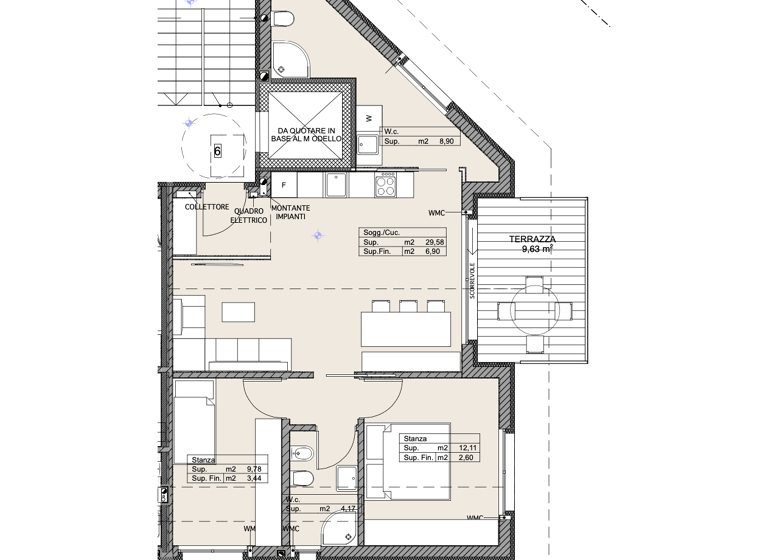 Wohnung zum Kauf 480.000 € 3 Zimmer 66 m² 2. Geschoss frei ab sofort Auer 39040