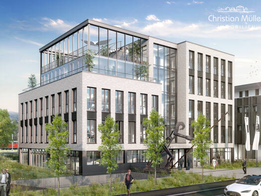 Bürogebäude zur Miete - Erstbezug provisionsfrei 2.219 m² Bürofläche teilbar ab 458 m² Brühl Freiburg 79106