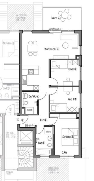 Wohnung zum Kauf provisionsfrei 599.900 € 4 Zimmer 91,2 m²<br/>Wohnfläche Mörikeweg 12 Schorndorf - Innenstadt Schorndorf 73614