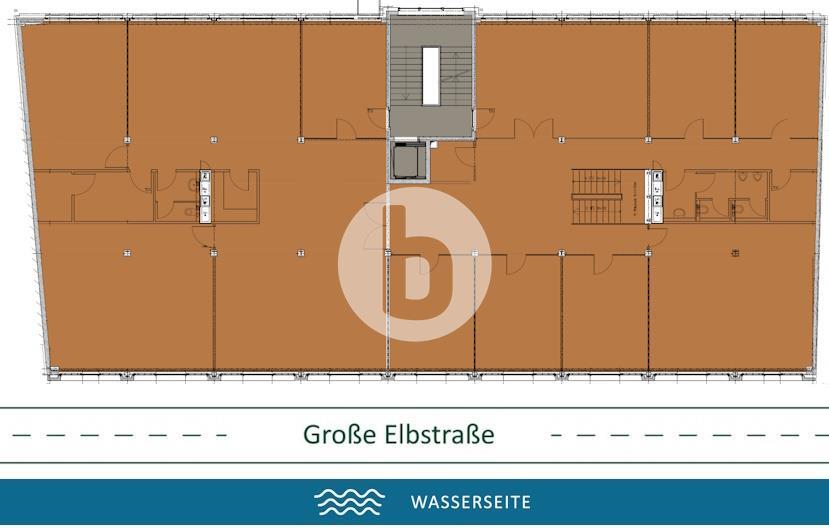 Bürofläche zur Miete provisionsfrei 609 m²<br/>Bürofläche Altona - Altstadt Hamburg 22767