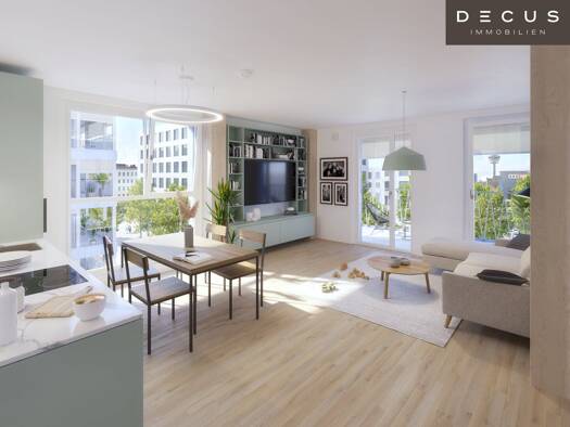 Wohnung zur Miete - Erstbezug 791 € 2 Zimmer 48,2 m² 1. Geschoss frei ab 01.11.2026 Landstraße 1030