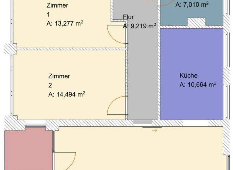 Wohnung zur Miete 1.900 € 3 Zimmer 86 m² 2. Geschoss frei ab 01.10.2026 Machonstraße 44 Mariendorf Berlin 12105
