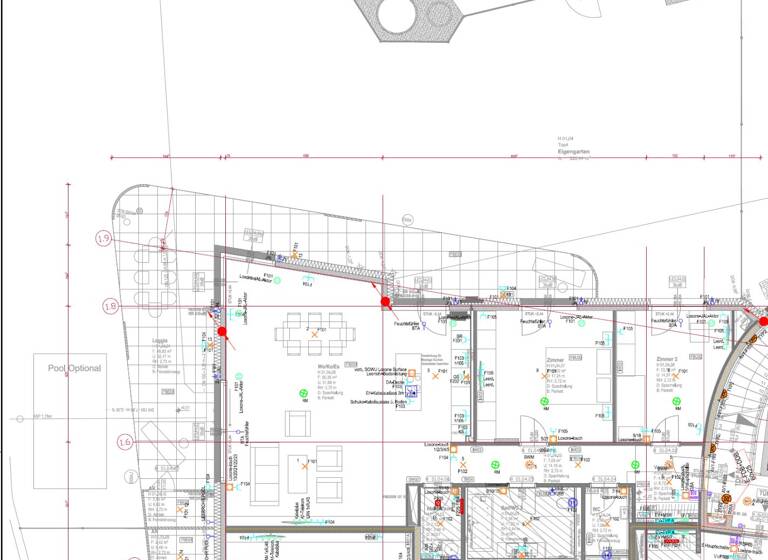 Wohnung zur Miete - Erstbezug 3.900 € 3 Zimmer 112,2 m² EG Wien 1190