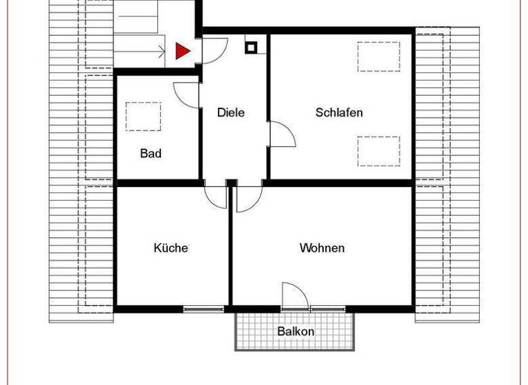 Wohnung zum Kauf 199.000 € 2 Zimmer 66 m² 2. Geschoss Hagenbach 76767