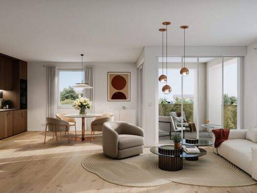 Wohnung zum Kauf - Erstbezug provisionsfrei 1.169.900 € 4 Zimmer 99,9 m² 4. Geschoss Moosach München-Moosach 80992