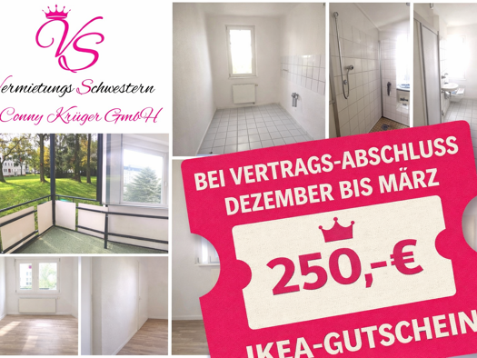 Wohnung zur Miete 360 € 3 Zimmer 62 m² EG frei ab sofort Geibelstraße 119 Gablenz Chemnitz 09127