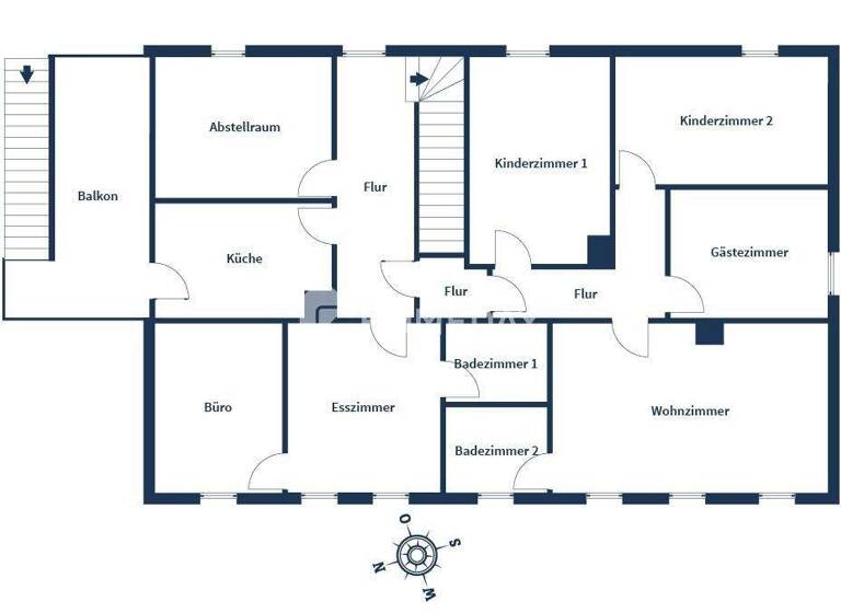 Mehrfamilienhaus zum Kauf 649.000 € 12 Zimmer 424 m² 1.105 m² Grundstück Halchter Wolfenbüttel 38304