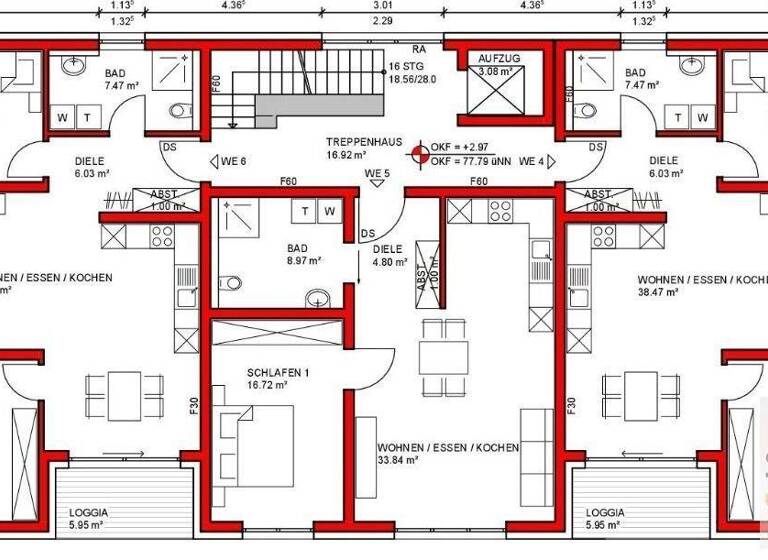Wohnung zur Miete 1.110 € 3 Zimmer 85 m² frei ab 01.07.2026 Kettig 56220