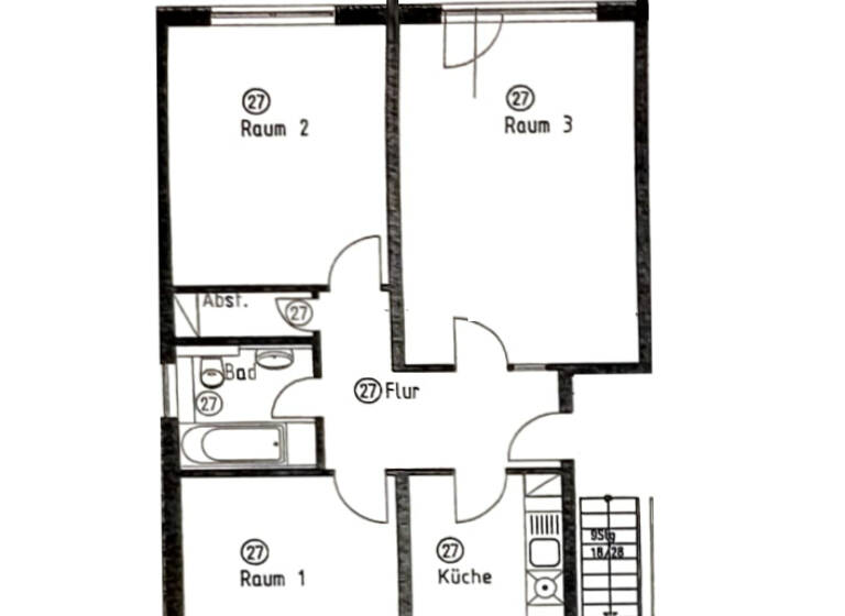 Wohnung zum Kauf 129.000 € 3 Zimmer 78 m² Markranstädt 04420