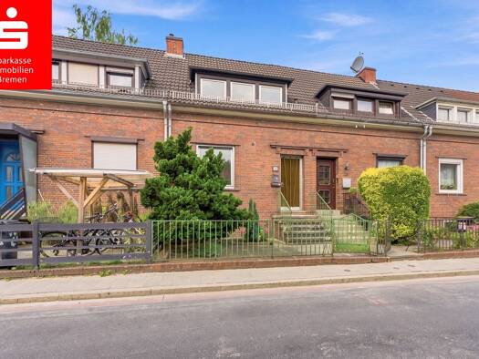 Reihenmittelhaus zum Kauf 219.000 € 3 Zimmer 87 m² 115 m² Grundstück Osterfeuerberg Bremen 28219