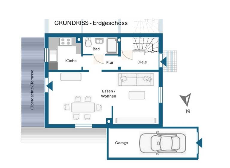 Doppelhaushälfte zum Kauf 335.000 € 3 Zimmer 125 m² 288 m² Grundstück Fruerlund Flensburg 24943