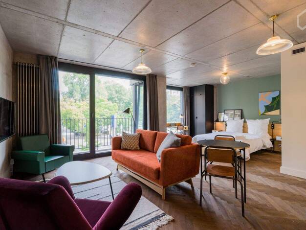 Studio zur Miete Wohnen auf Zeit 1.515 € 1 Zimmer 41 m² frei ab sofort Gesundbrunnen Berlin 13355