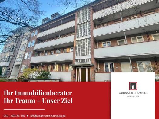 Wohnung zum Kauf 285.000 € 1 Zimmer 28,4 m² frei ab sofort Winterhude Hamburg 22301