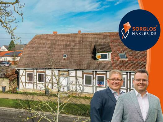 Doppelhaushälfte zum Kauf 39.000 € 6 Zimmer 185,3 m² 235 m² Grundstück Bregenstedt Erxleben 39343