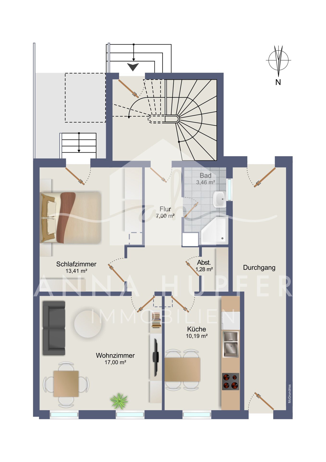 Wohnung zur Miete 320 € 2 Zimmer 52,3 m²<br/>Wohnfläche EG<br/>Geschoss 01.03.2025<br/>Verfügbarkeit Oststraße 36 Debschwitz 2 Gera 07548