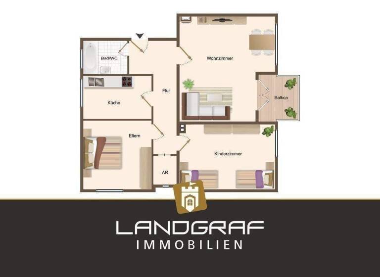 Wohnung zum Kauf 165.000 € 3 Zimmer 72 m² Gartenstadt Süd Bremen 28201
