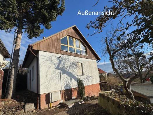Einfamilienhaus zum Kauf provisionsfrei 79.000 € 2 Zimmer 55 m² 208 m² Grundstück Gabelsbergerstraße 3 Pforten Gera 07546