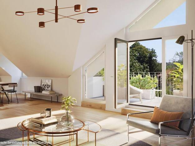 Wohnung zum Kauf - Erstbezug provisionsfrei 1.029.900 € 4 Zimmer 120,1 m² 2. Geschoss Keferloher-Markt-Straße Solalinden Putzbrunn-Oedenstockach 85640