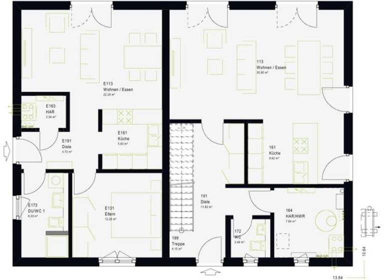 Mehrfamilienhaus zum Kauf provisionsfrei 424.999 € 6 Zimmer 235 m²<br/>Wohnfläche 340 m²<br/>Grundstück Langensendelbach Langensendelbach 91094