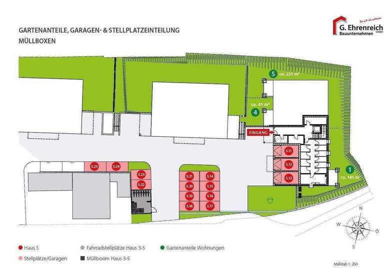 Wohnung zum Kauf - Erstbezug provisionsfrei 353.500 € 3 Zimmer 75,3 m² frei ab 01.10.2027 Krankenhausstraße 2 Nabburg 92507