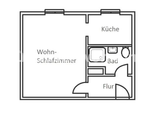 Studio zur Miete Tauschwohnung 174 € 1 Zimmer 28 m² Mockau-Nord Leipzig 04357