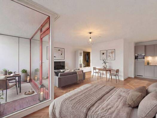 Studio zum Kauf 250.000 € 1 Zimmer 33,4 m² 1. Geschoss Sendling-Westpark München 81373