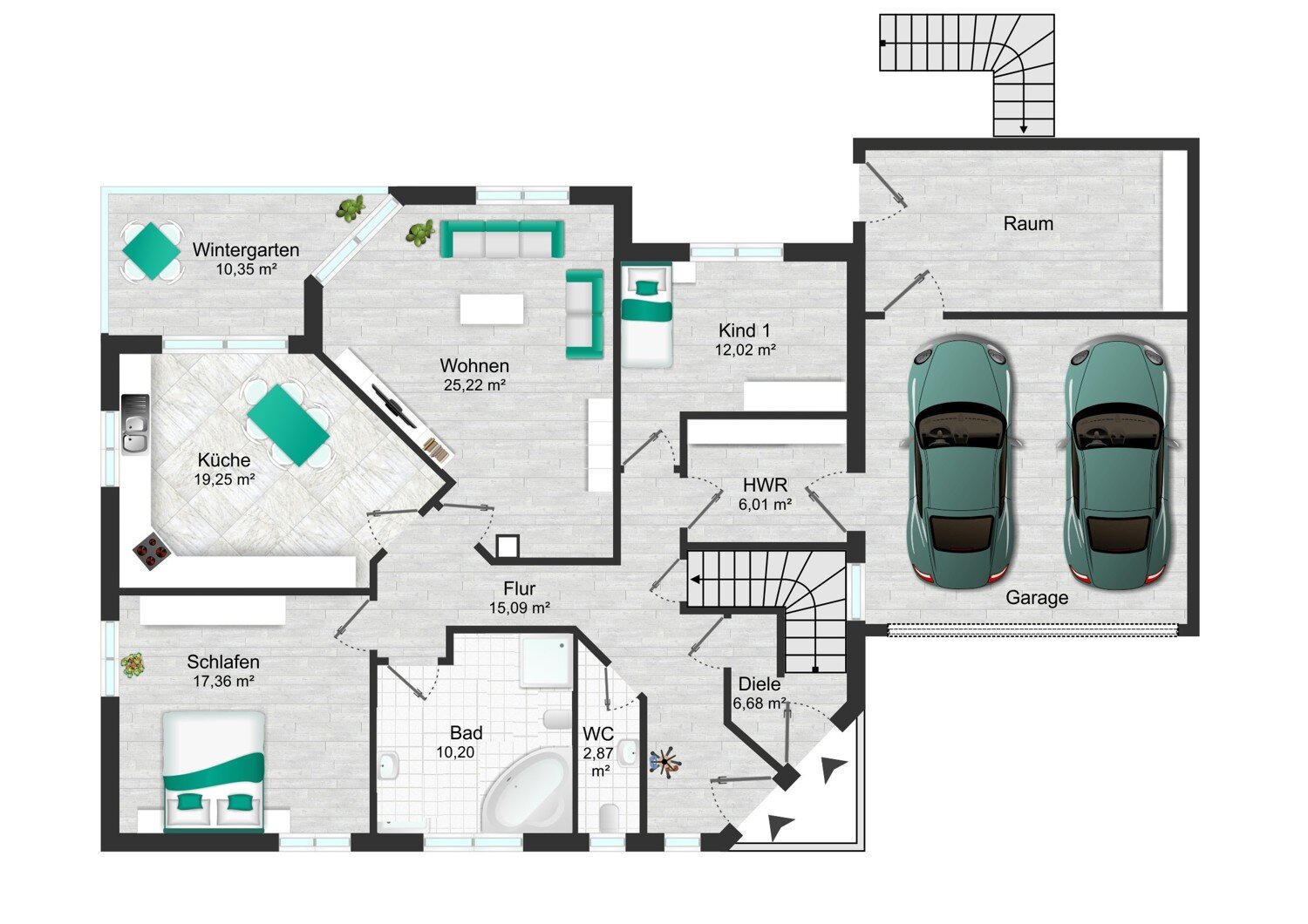 Einfamilienhaus zum Kauf 659.000 € 7 Zimmer 277 m²<br/>Wohnfläche 621 m²<br/>Grundstück Stadtkern Haren 49733