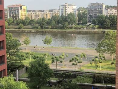 Wohnung zur Miete 1.250 € 4 Zimmer 95 m² Geschoss 3/6 frei ab sofort Oskar-von-Miller-Straße 46 Ostend Frankfurt am Main 60314