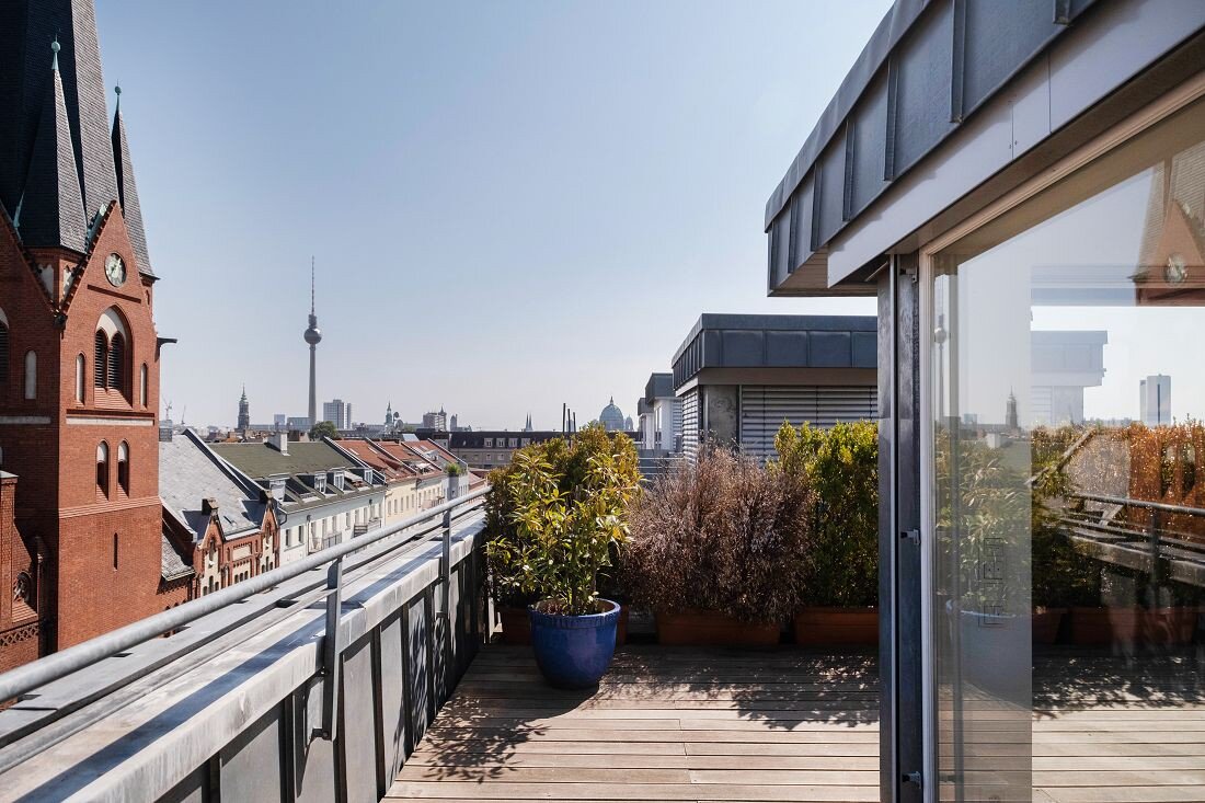 Penthouse zum Kauf 1.770.000 € 3 Zimmer 140 m²<br/>Wohnfläche 5.<br/>Geschoss Mitte Berlin 10115