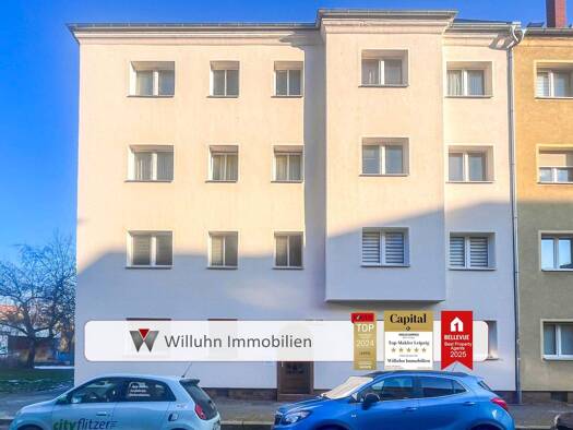 Wohnung zur Miete 690 € 2 Zimmer 46,6 m² 3. Geschoss frei ab 15.02.2026 Eutritzsch Leipzig 04129