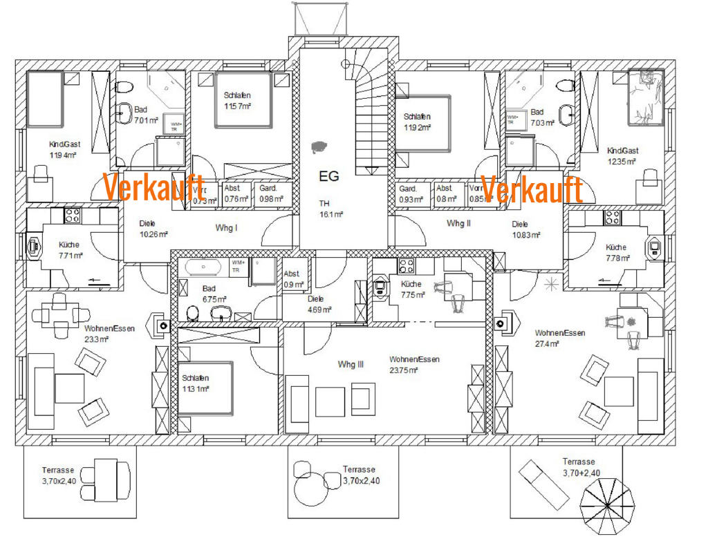 Wohnung zum Kauf 200.054 € 2 Zimmer 58,4 m²<br/>Wohnfläche Neukirchen Triftern 84371