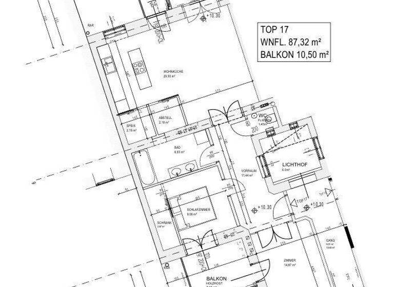 Wohnung zum Kauf 830.000 € 3,5 Zimmer 87,3 m² 3. Geschoss Gersthofer Straße Wien 1180