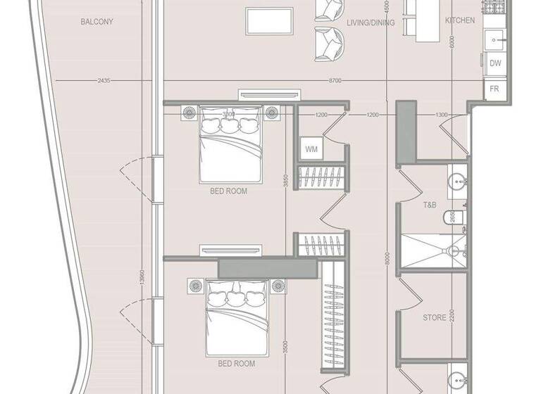 Wohnung zum Kauf provisionsfrei 984.572 € 4 Zimmer 191 m² Dubai 00000